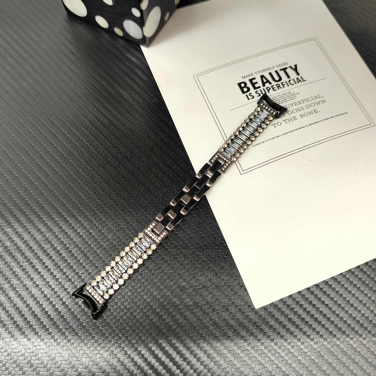 Luxury Shining Metal Strap