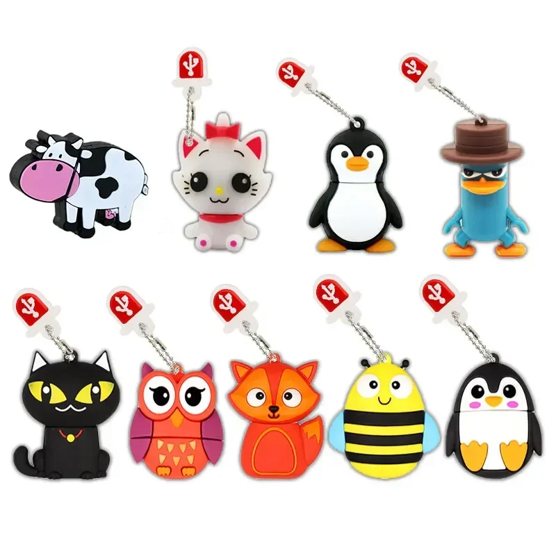 

USB-флеш-накопитель в виде животного, 128/64/32/16/8/256 ГБ