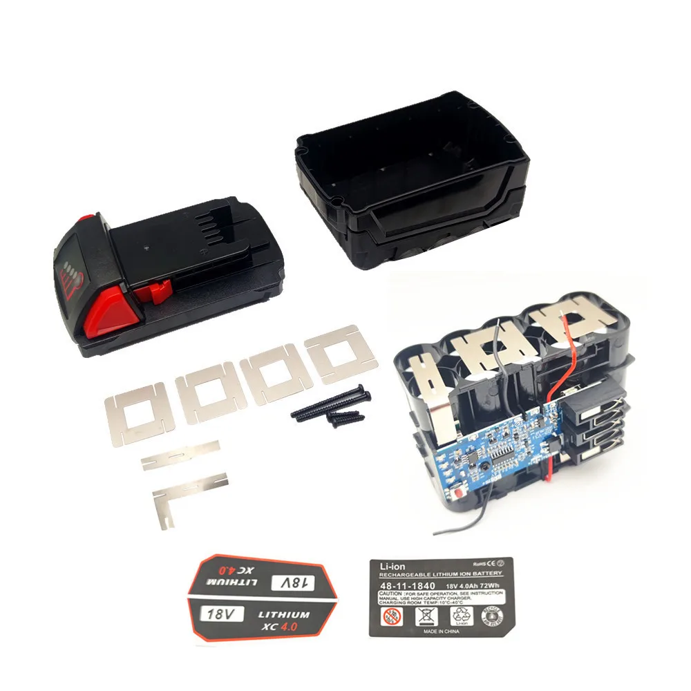 Janllenton Boîtier De Remplacement Pour Batterie 18650 15 Cellules Pour DeWalt DCB606 DCB609 20 V/60 V MAX 9,0 Ah – Kit De Réparation De Boîtier En