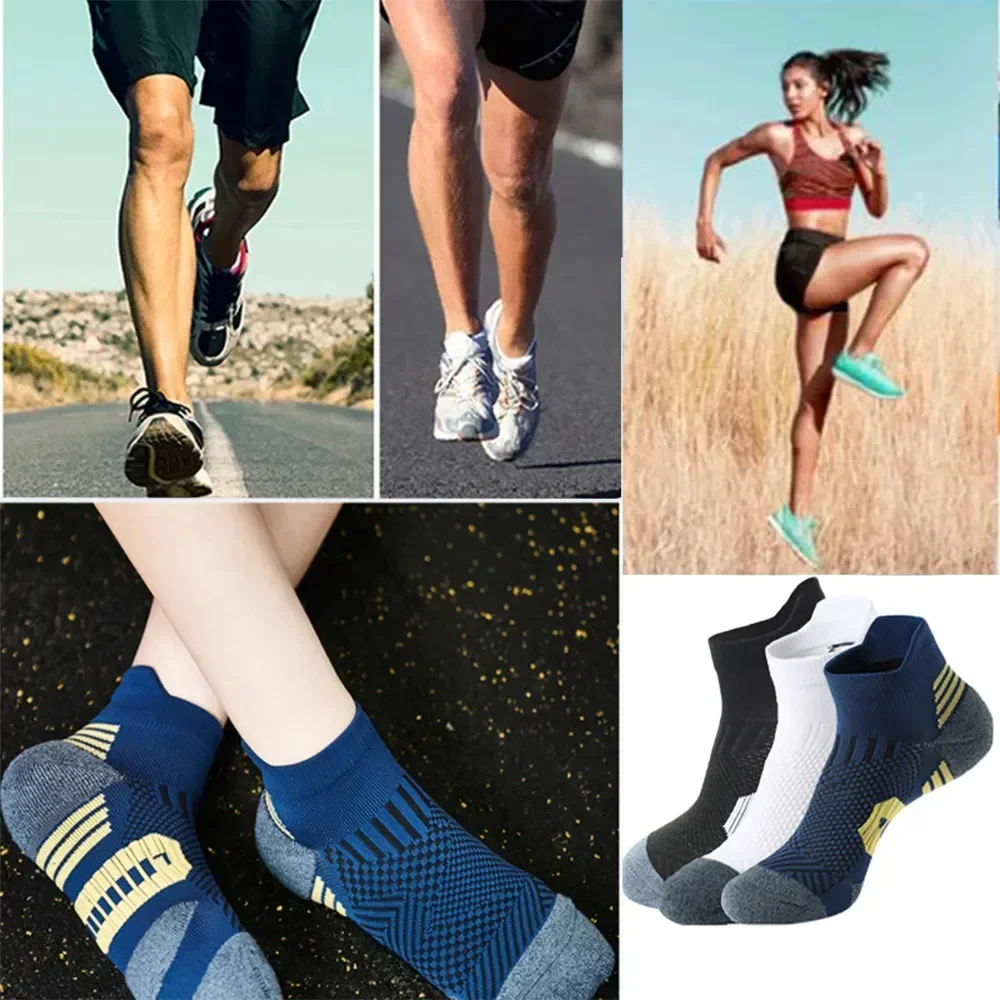 

Fitness Dry New Knit 5pairs s Outdoor Wear-resistant Anklethick Sock Sports Short Running Quick Breathable Spring Men's