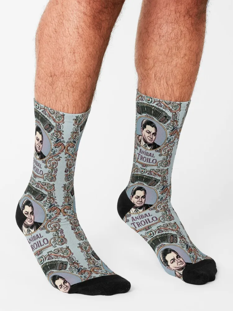 Anibal Troilo Socks Sports socks cartoon socks hockey Lots Socks For Man Women's