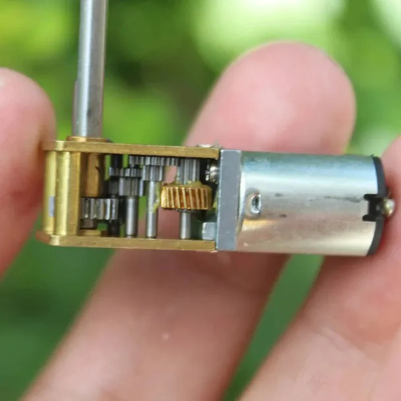 Motoriduttore DC 6V N20 Con Vite M4x55mm – 30 RPM, Micromotore Ad Alta Precisione Per Progetti Fai Da Te