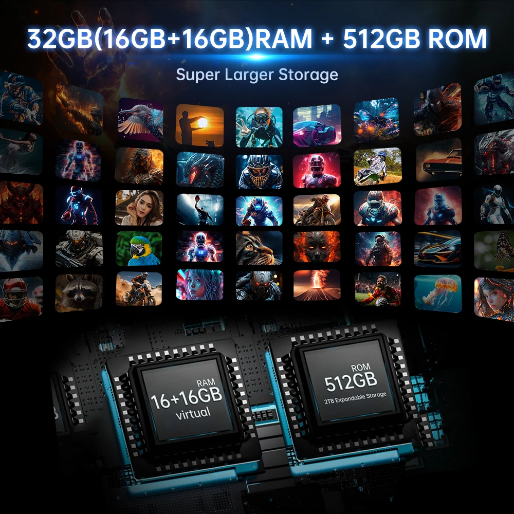 8849 SHARK 3 by Unihertz Rugged Smartphone Android 14 32GB 512GB Dimensity 8300 3K AMOLED Screen 11600mAh Night Camera 5G Phone 3