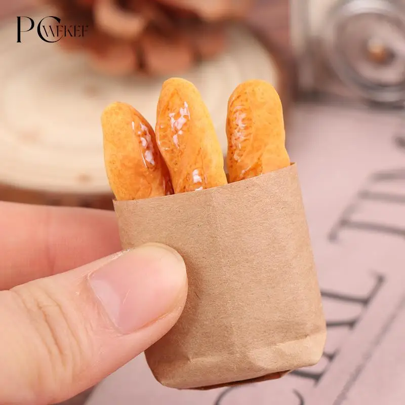 

1:12 Dollhouse Miniature Bread Dolls Kitchen Mini Food Decor Accessories Simulation Toys