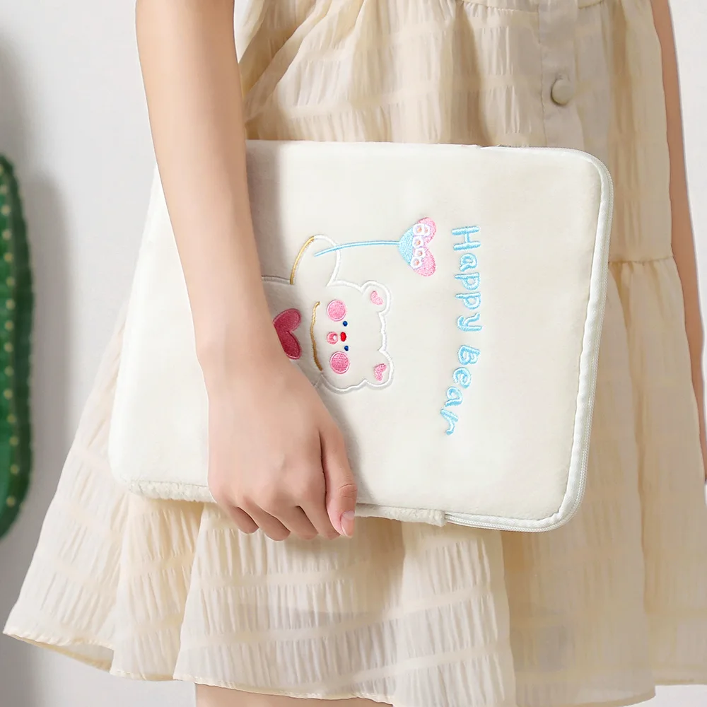 

Cute Plush Sleeve Bags for Samsung Galaxy Tab S6 10.5 SM-T860 T865 S6 Lite 10.4 & SM-P610 P615 S7 S8 11'' Tablet Pouch Bag Case