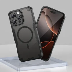 Magnetic Ring Phone Case with Matte Finish, Enhanced Grip, and Durability - iPhone 16e (Black)