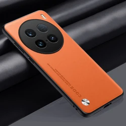 Premium Silicone Shockproof Phone Case - Durable Back Cover and Bumper Protection for vivo X90 (Orange)