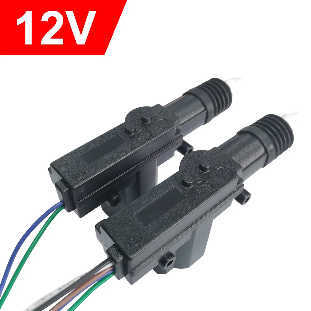 자동차 중앙 잠금 문짝 잠금 장치, 도난 방지 잠금 장치, 2 선 및 5 선 모터, 12V