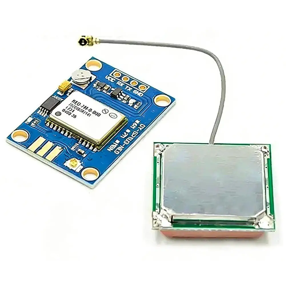 GY-NEO-6MV2 EEPROM MWC APM2.5 비행 제어용 대형 안테나가 포함된 새로운 비행 제어 GPS 모듈