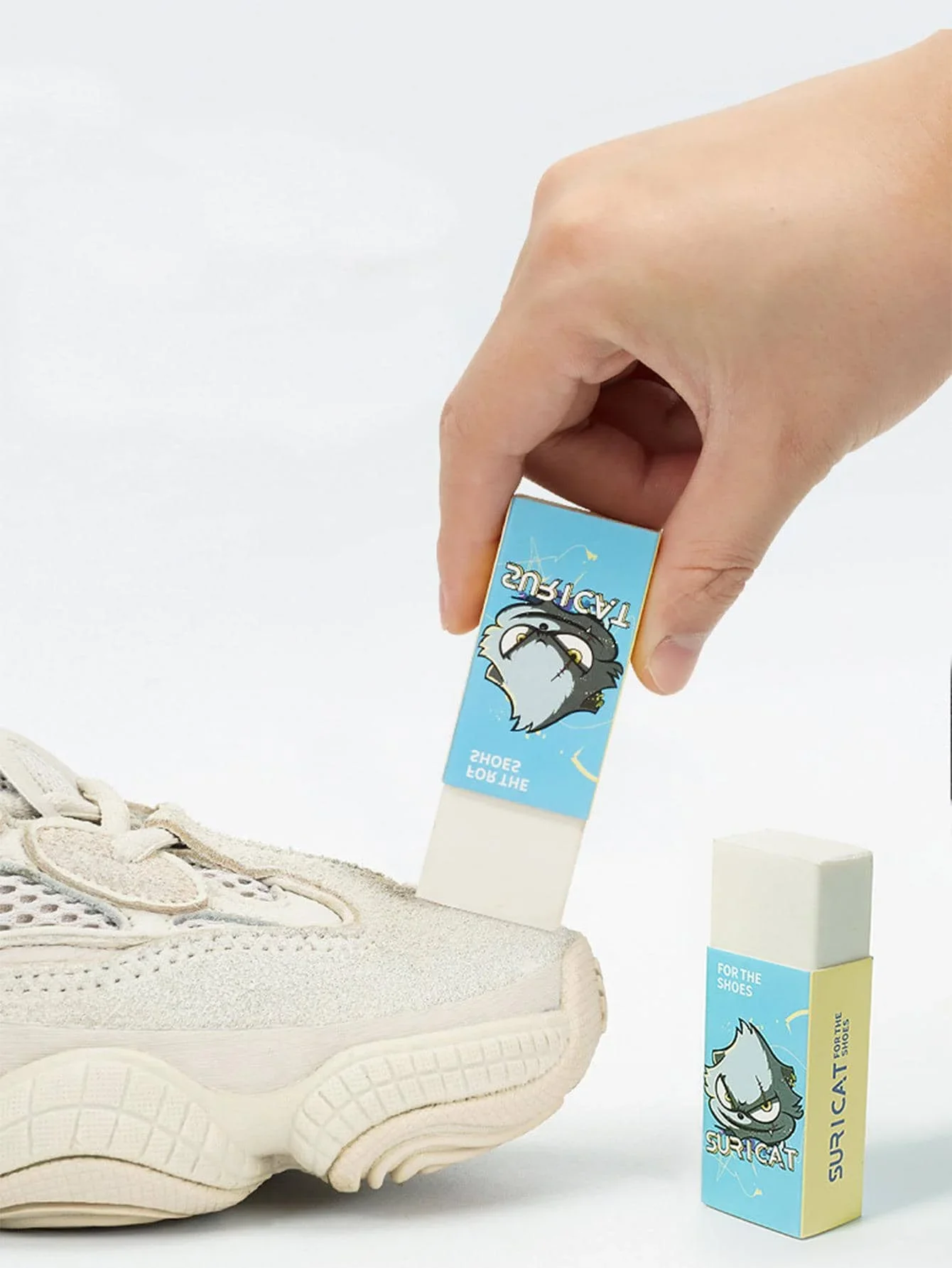 1 PC-Eraser Shoe Brush Rubber Block Super Clean Shoe Cleaning Eraser Suede Sheepskin Matte Shoes Leather Cleaner Sneakers 2