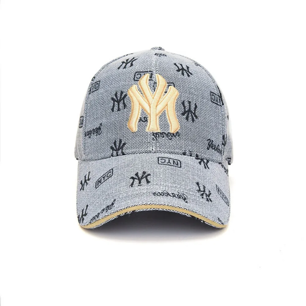 Baseball cap trendy adjustable anti-uv anti-sun embroidery golf four seasons