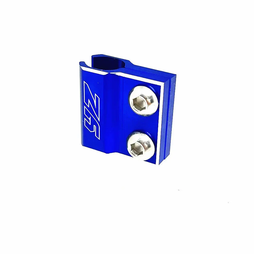 YZ LOGO Front Brake Lines Hose Clamp For YAHAMA YZ85 YZ250F/FX YZ125X YZ450F/FX
