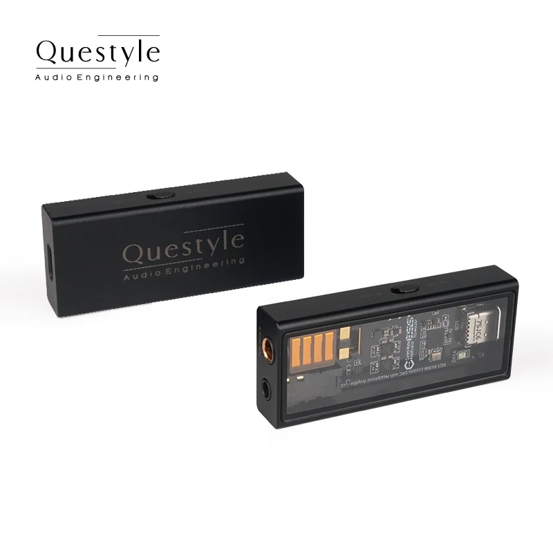 Questyle m15ポータブルドングルdac/ヘッドフォンアンプデュアル 