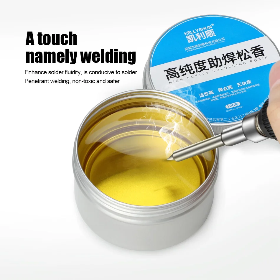 High Purity Rosin Electric Soldering Iron Repair Welding Paste Lead