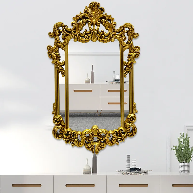 Роскошное зеркало для ванной комнаты, настенное украшение для гостиной, косметическое зеркало, Настенный декор, кавайный декор для комнаты, Шпигель
