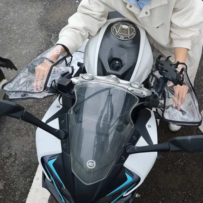 Motorcycle Waterproof Handlebar Sleeve Supplies Winter Handle Cover Muff Arm Heat Resistant Warm Biker Gloves Windproof Covers