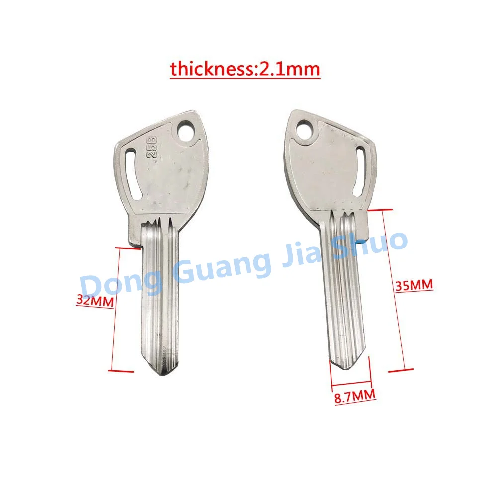 5pcs 23B Everyday Key Blanks is Applicable to Lockwood Australia Key Blank Imported Lock Multi Slot Embryo