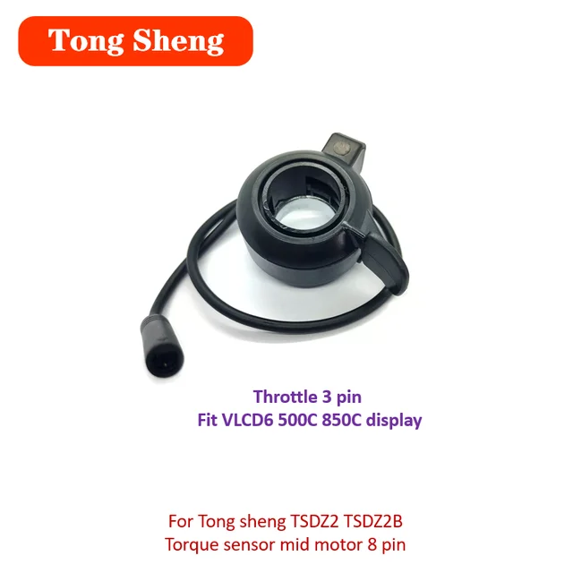 Tongsheng Torque Sensor TSDZ2 TSDZ2B Throttle 1 to 2 Cable VLCD6