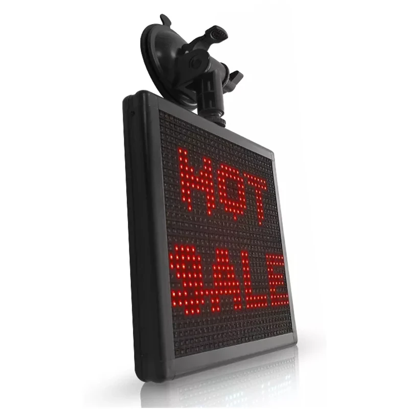 CarWindowLEDSignWIFIProgrammableMessagesCarDisplayLEDPanel