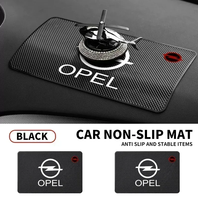 Car Dashboard Non Slip Phone Mats Anti-slip Silicone Pad For Opel insignia Astra H G J Antara vectra Vivaro corsa c d zafira b