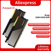  DDR4 RGB RAM Memory DDR4 16gb 8gb Memoria RAM DDR4 DDR4 RGB 3600mhz 4000mhz XMP Desktop CL16 CL14 1.45v Samsung B-die Chips 