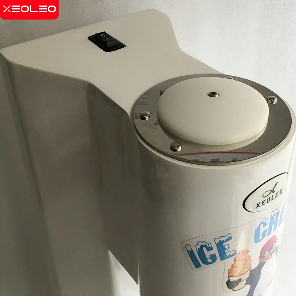XEOLEO Spaghetti Ice Cream Machine 4 Types Ice Cream Forming Machine Spaghetti Gelato Maker Ice Cream Makers CE Red/White/Purple
