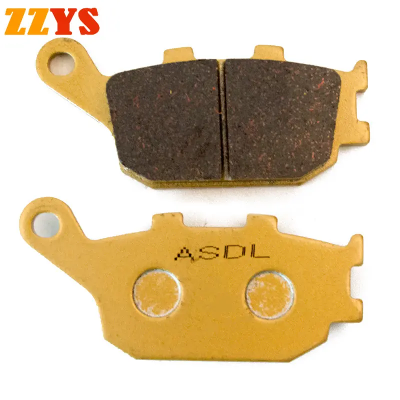 

1300CC Rear Brake Pads Disc Tablets For Honda VT1300C VT1300 CXA Chopper 9 spoke cast wheel non ABS 10-12 VT 1300 CXAA ABS 10-11