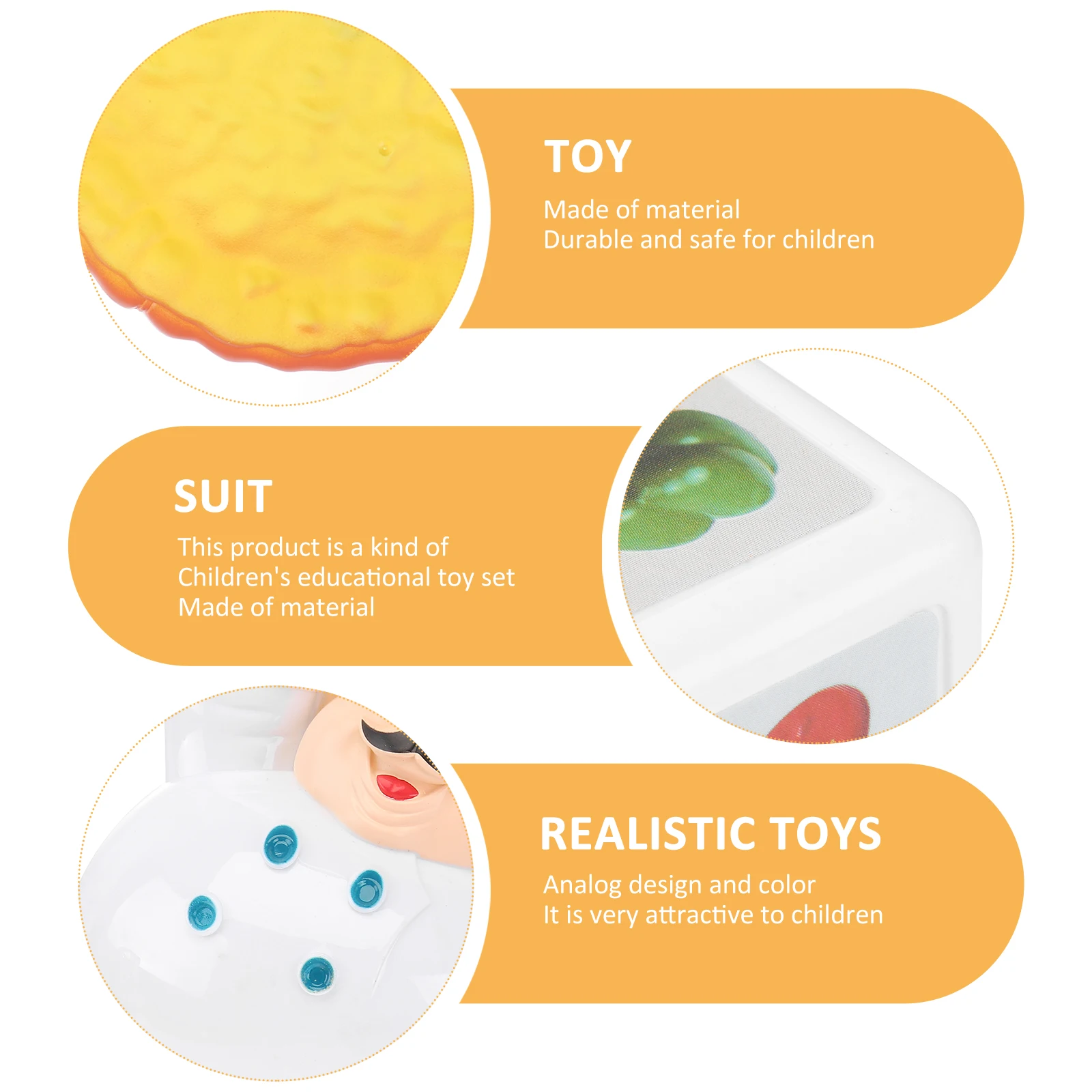 Round Smooth Balancing Pizza Game Kids Toy