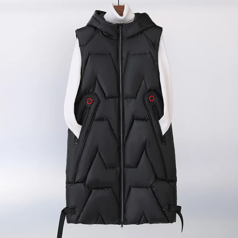 Padded Sleeveless Jackets Long Women Winter Korean Long Vest Vests Winter Jacket Aliexpress