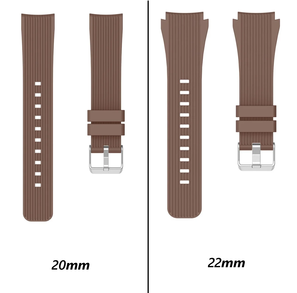 Premium Silicone Watch Band Strap - Universal Design