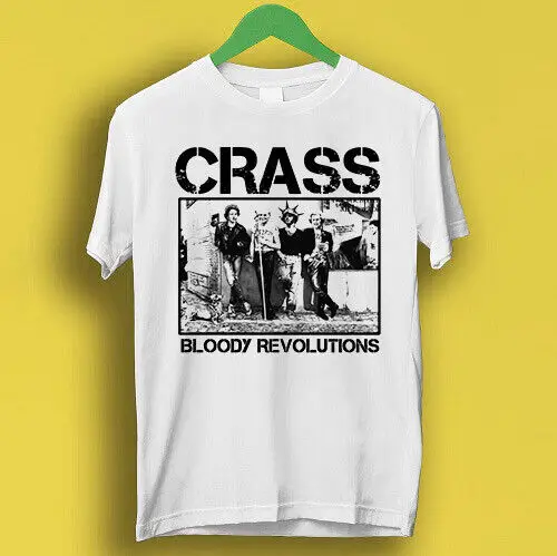 

Crass Bloody Revolutions 80 Punk Rock Retro Cool Gift Tee T Shirt P1160