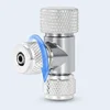 ZRDR high quality needle valve regulator suit 4*6mm co2 special tube for aquarium fish tank co2 systemCarbon dioxide fine-tuning 4