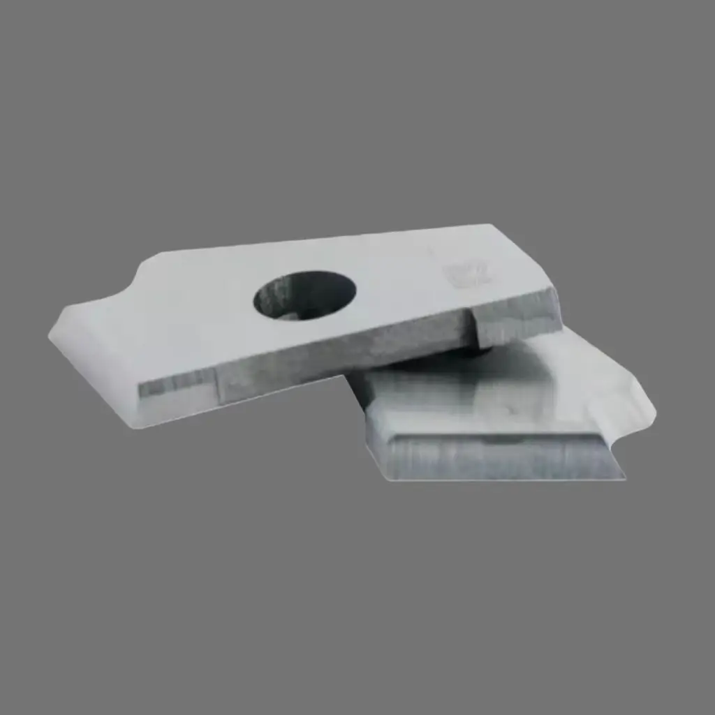 10PCS 4-014-03-0311/ 4-014-03-0306 22.3X14X2mm R2 목공 도구 HOMAG 엣지 밴딩 기계용 스크레이핑 블레이드