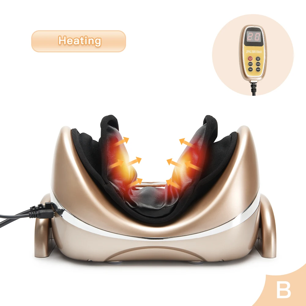 Dispositivo elettrico per riscaldamento del collo, airbag, massaggio, supporto per la colonna vertebrale e le spalle, trazione cervicale, fisioterapia a infrarossi_voghion.com