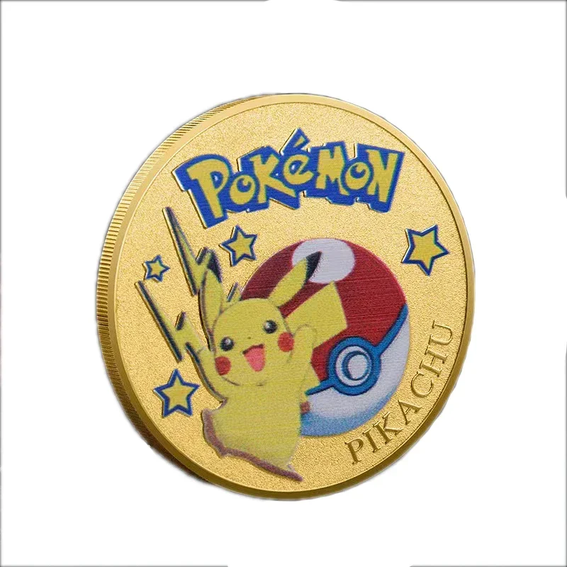 Рисунок 5 - Позолоченная Золотая монета из аниме «Покемон»