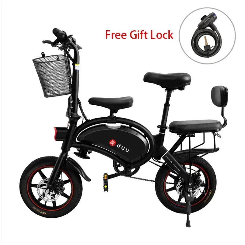 Camoro Dyu D3 + App Smart Met Display A Led 14 Pollici 250W 36V Mini Fiets Vouwen Elektrische Fietsen Stad Suv