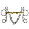 Professional Horse Bit Stainless Steel Chain Horse Snaffle Bit Equestrian Harness Equipment Product 3