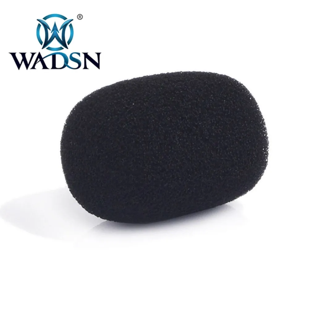 WADSN Tactica Headset MIC Sponges Replacement Parts For Comta Series Earphone Airsoft Headphone Microphone Accessories WZ160