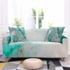 Modern Light Luxury Marble Style Sofa Cover All-inclusive Polyester L-shaped Sofa Quan Gai Home Living Room Big Sofa Fundas 3
