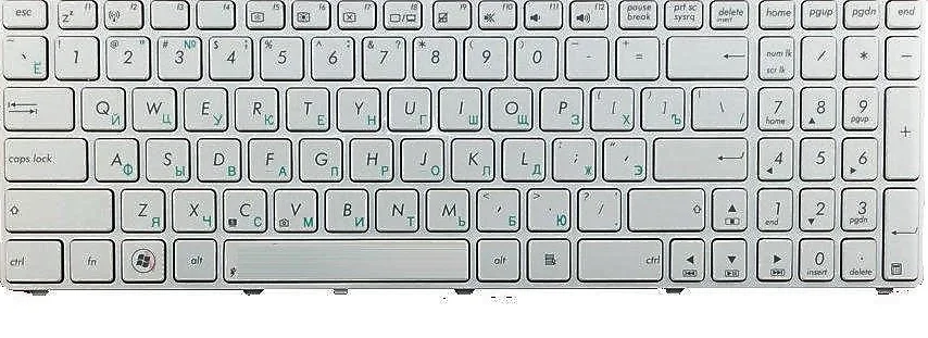 Клавиатура Asus UX50 белая | Компьютеры и офис