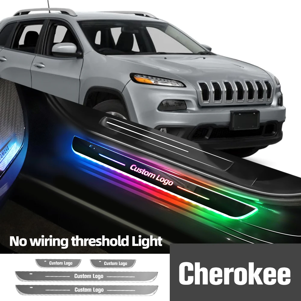 

Для Jeep Cherokee XJ KJ KK KL 1998-2019 2016 Автомобильная фотография с индивидуальным логотипом