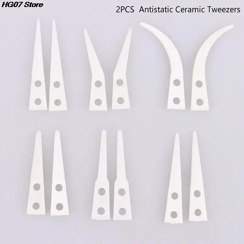 Ceramic Tweezers 2pcs