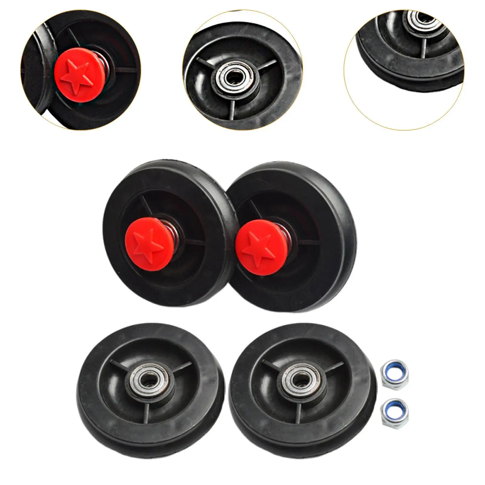 4 Children's Rotating Car Wheels Protect Your Floor And Replace The Front 4 Children's Rotating Car Wheels Protect Your Floor And Replace The Front