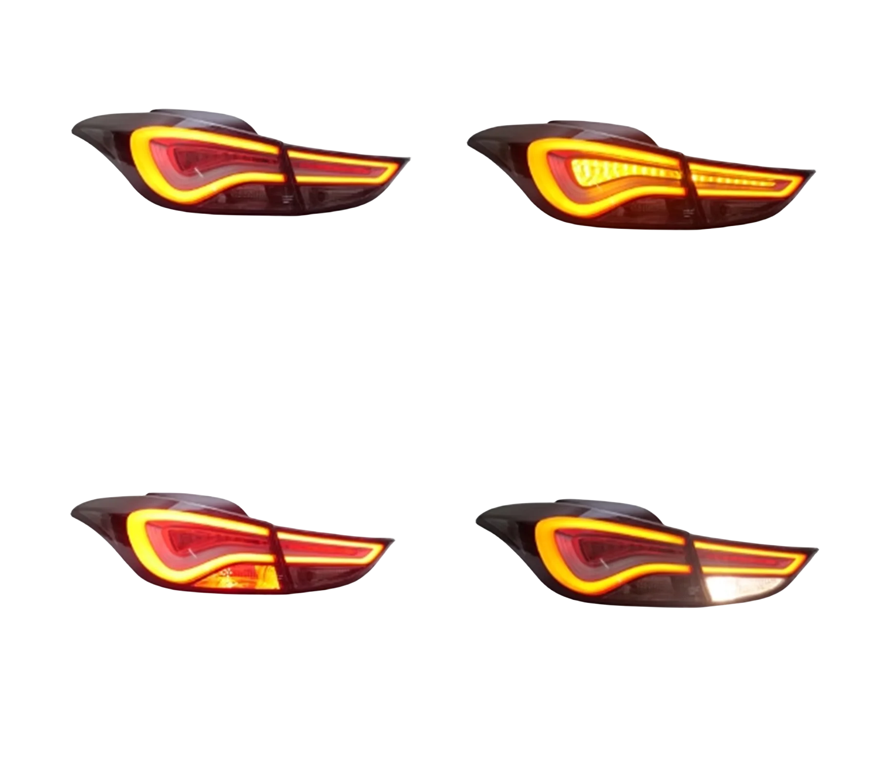

Led Rear Tail Light for Hyundai Elantra 12-16 Brake Driving Lamp Turn Signal