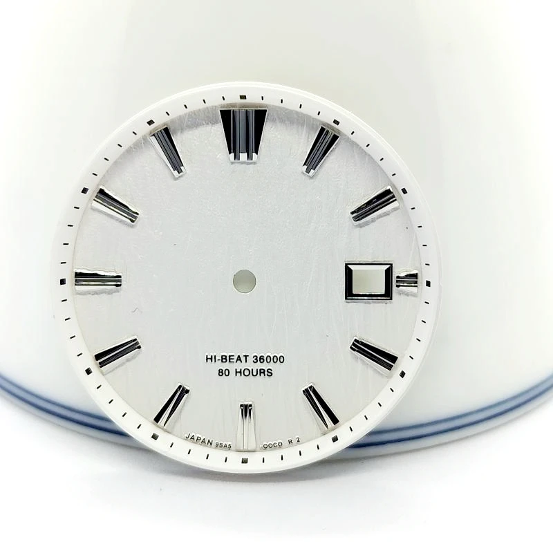 

Циферблат 33,5 мм NH35, циферблат GS, белого, синего, зеленого, желтого цвета, подходит для часов NH35/NH36/4R35, Часовые аксессуары 3,0 часов, циферблат часов