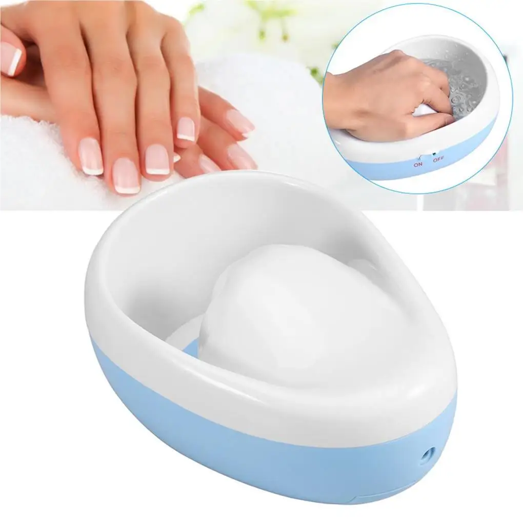 Nail Bubble Massage Jet Spa Bowl Nail Polish Remover Dead Skin