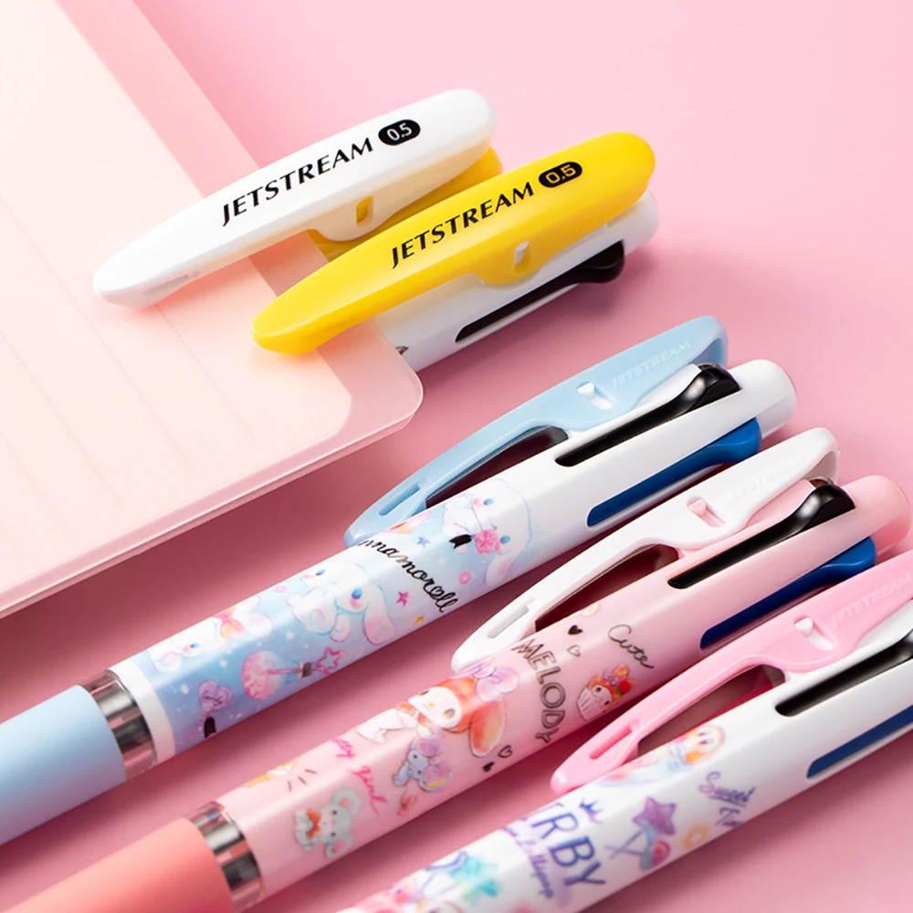 Japanese Stationery Uni-limited Cartoon Cute Kawaii Multi-function Pen Press-type Gel Pen Oil Constantly Ink Student Gifts