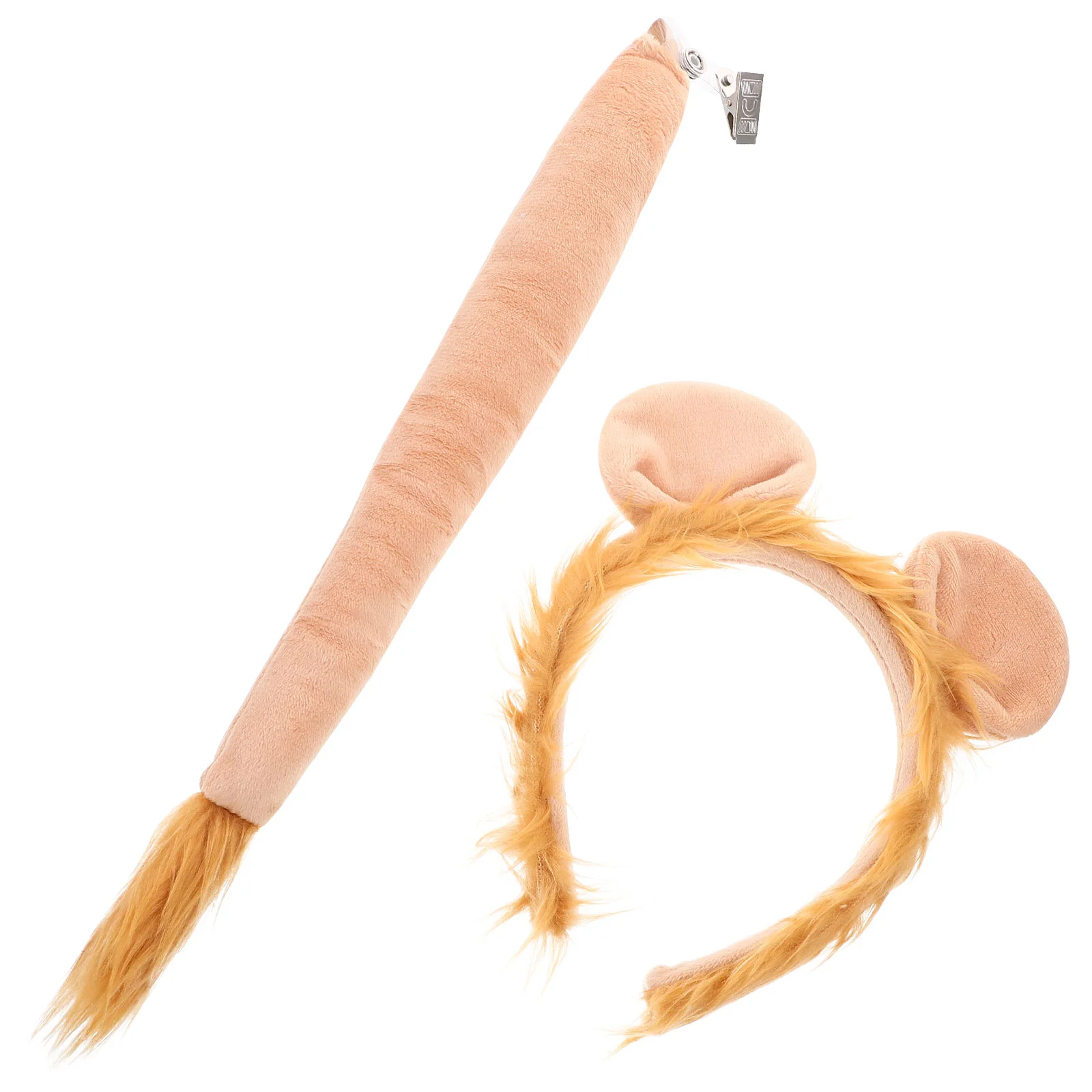 

Animals Lion Headband Set Exquisite Costume Clothing Hair Bandative Hairband Festival Tail Dress Up Women's