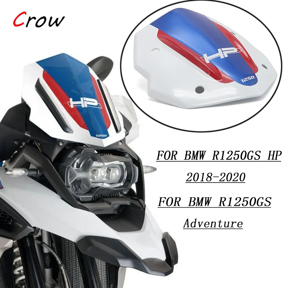 

FOR BMW R1250GS HP R 1250 GS Adventure R 1250 GS HP Motorcycle Front Windshield Windscreen Airflow Wind Deflector 2018 2019 2020