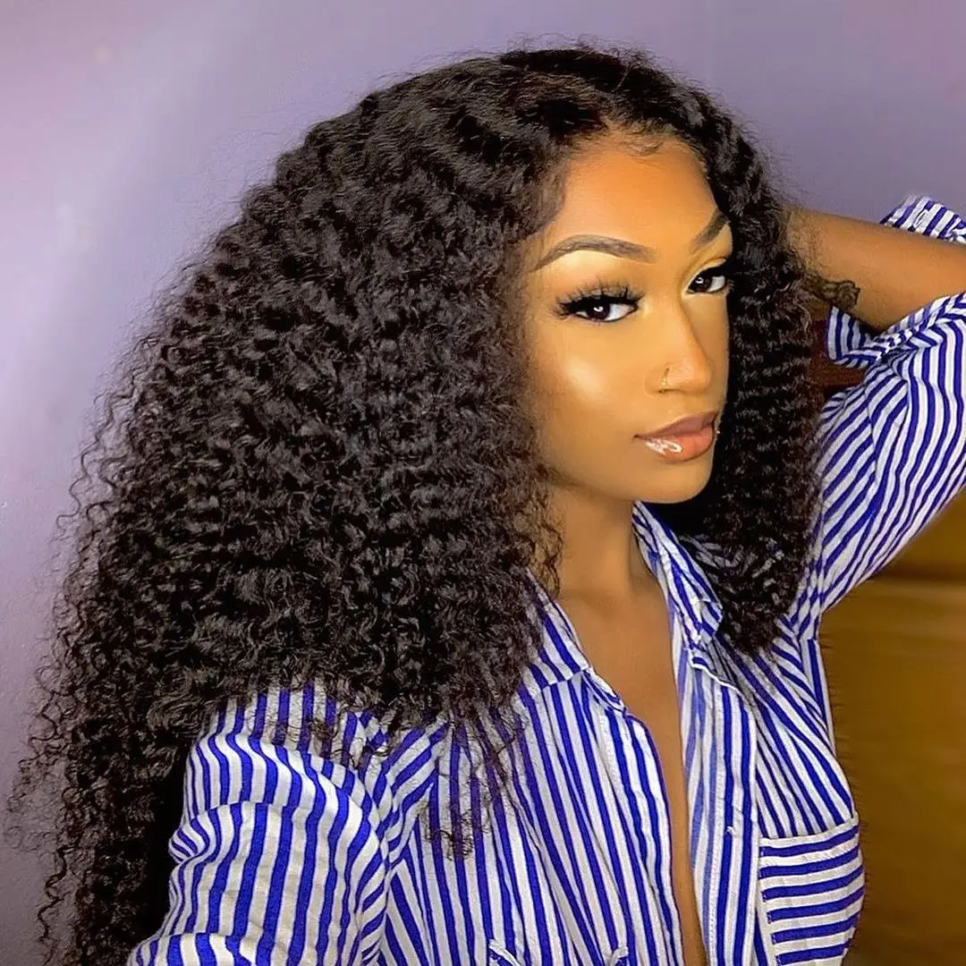 

Deep Wave Frontal Wig 13x6 Hd Lace Water Wave Glueless Pre Plucked Brazilian Hair Curly 13x4 Human Hair Wigs For Women
